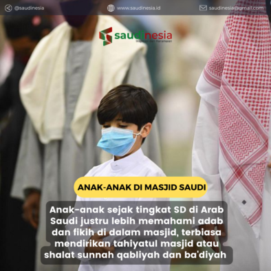 Media Menulis Judul Berita Larangan Membawa Anak-anak Masuk ke Dalam Masjid Selama Bulan Ramadan di Arab Saudi